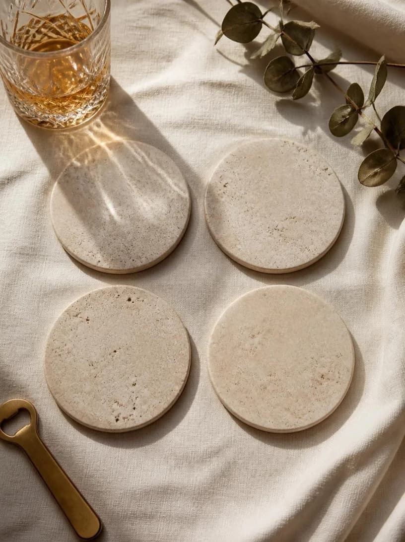 Personalised Coaster Set preview: S&R