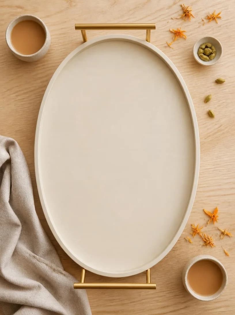 Monogram Serving Tray preview: The Mehtas