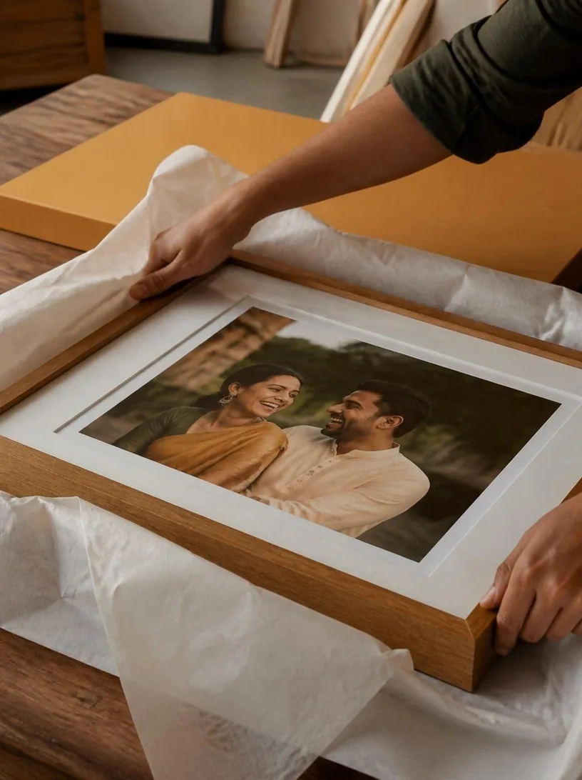 Your Art, Framed, Your photograph or artwork, framed like it belongs in a gallery.